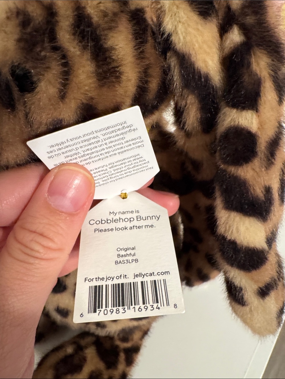 Jellycat Cobblehop Bunny - Picture 5 of 8